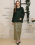 BAJU KURUNG KEDAH KRISLYN (EMERALD GREEN)